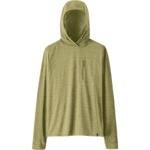 Patagonia Capilene Cool Sun Hoodie L Green Lightweight Performance ShirtBrand.